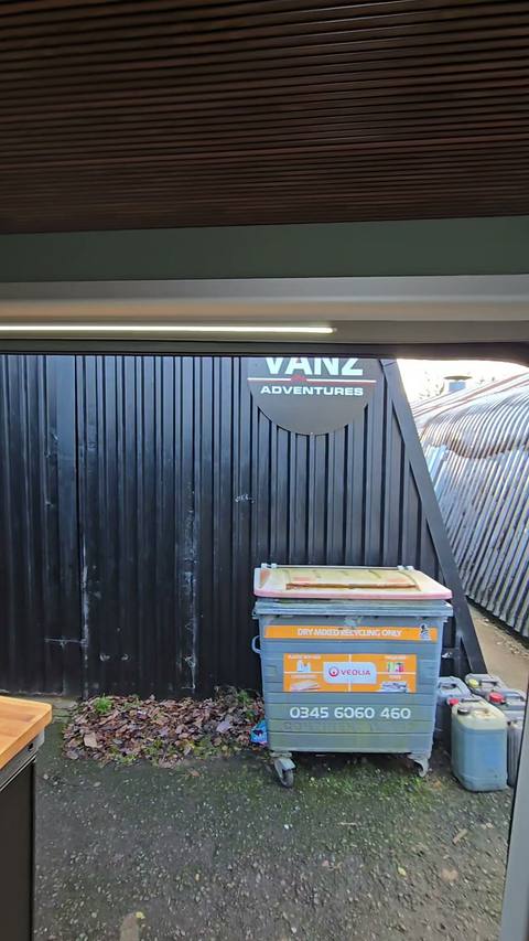 brand vanz workshop sign exterior
