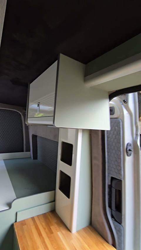 bunk white gloss door