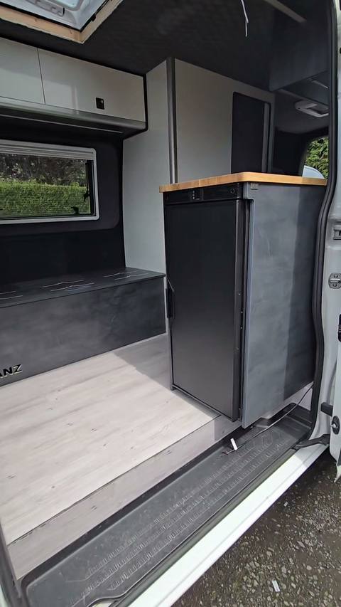 dark build through door