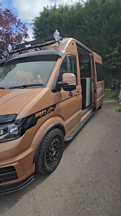 exterior copper crafter roofrack front