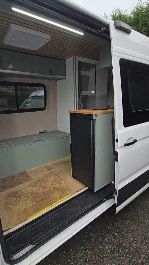 exterior fridge sliding door