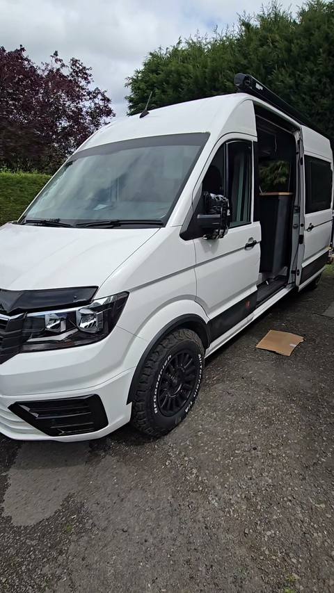 exterior white crafter drive