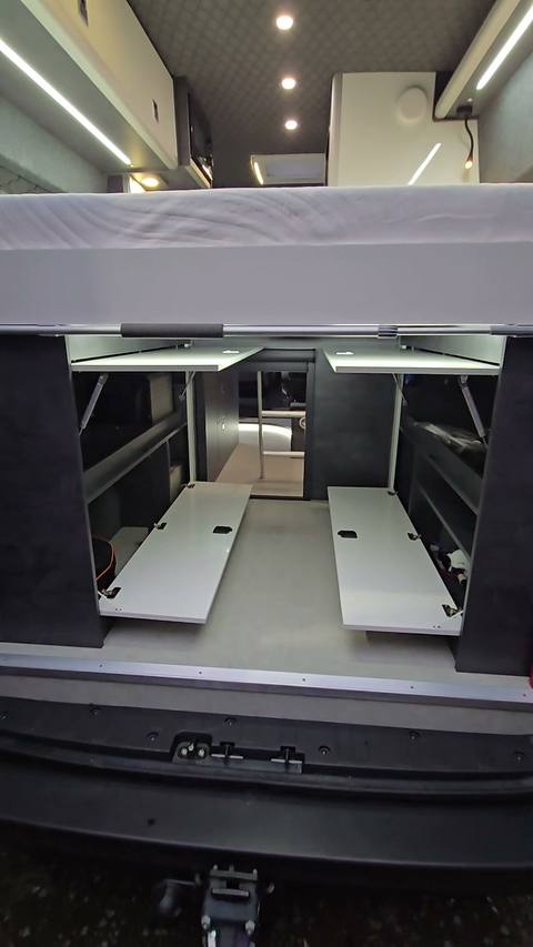 flagship rear doors bunks garage