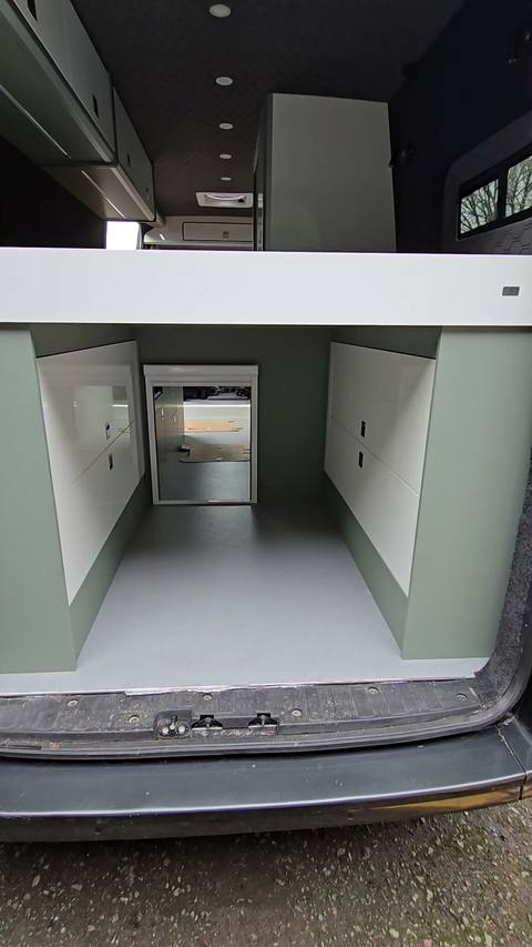 garage mirror cabinet rear doors