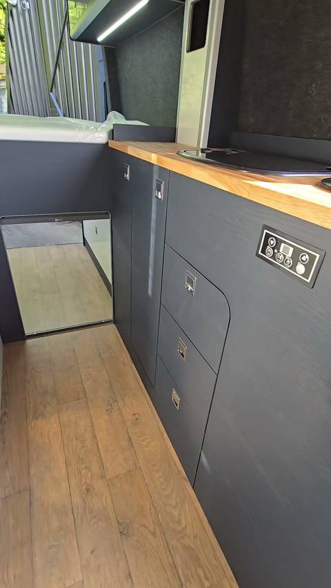 harbour drawers oak sockets