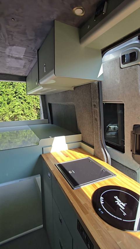 kitchenette skylight sun