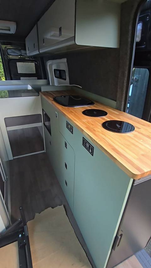 salvia kitchen galley build