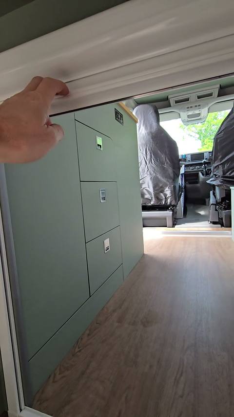 salvia locker column through cab