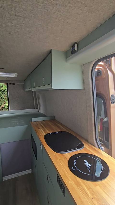 salvia worktop induction window