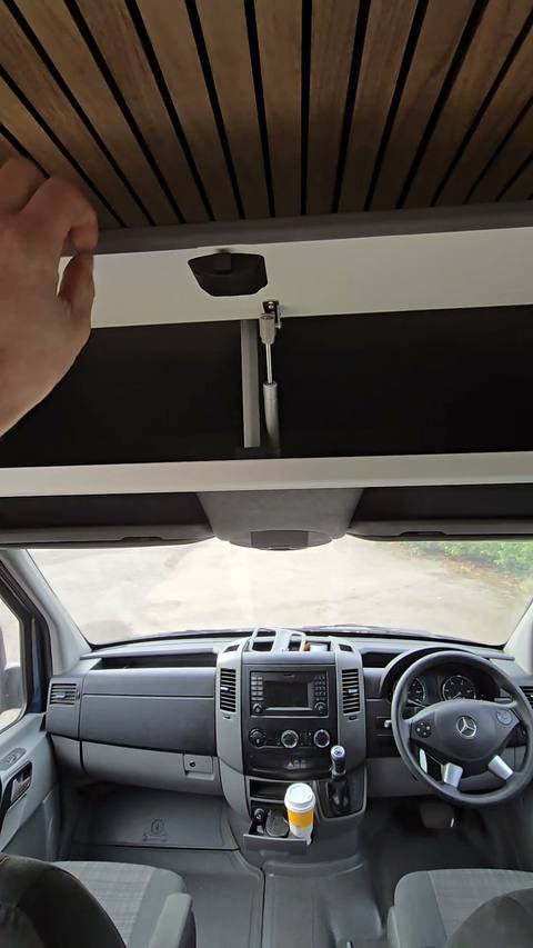 sprinter cab through view